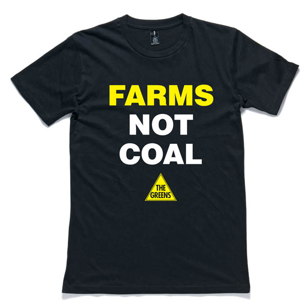 Farms Not Coal T-Shirt